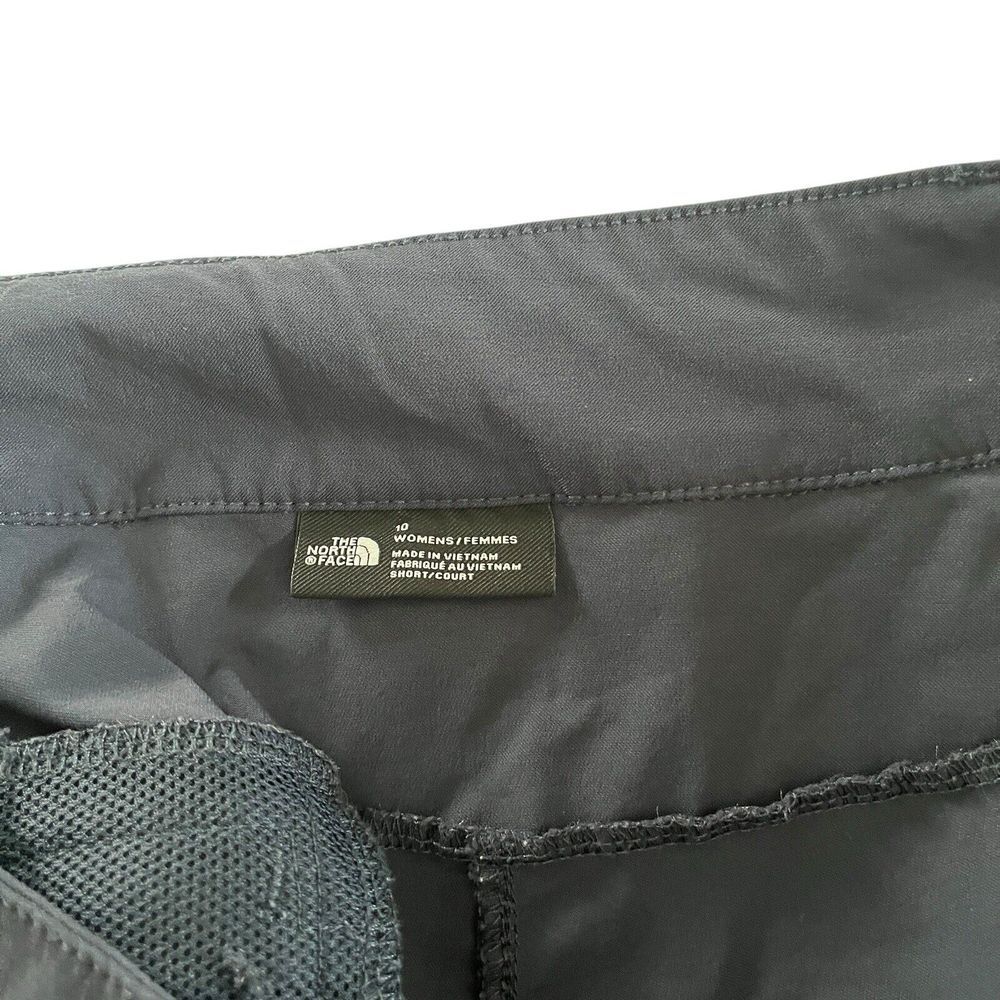 The North Face Womens 10 Blue Nylon Convertible Hiking Outdoors Pants Shorts - Picture 2 of 10